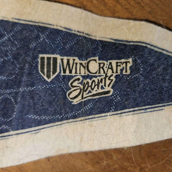 Vintage Wincraft Denver Broncos NFL Pennant Flag Banner 1990's Full Size Fair - Picture 3 of 6